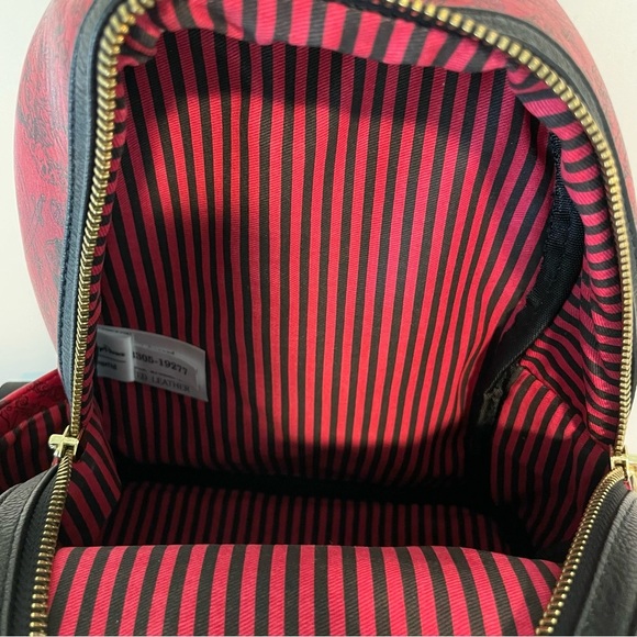 RARE Disney Parks Loungefly Pirates of the Caribbean Red Backpack - Picture 7 of 7